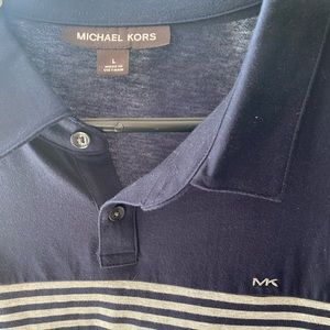 Mens Micheal Kors Polo Shirt